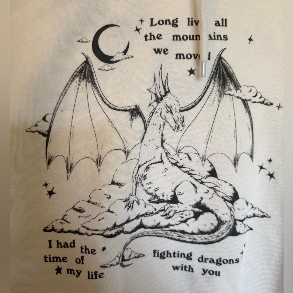 Taylor Swift Speak Now Taylor’s Version era Long Live dragon sweatshirt in XL